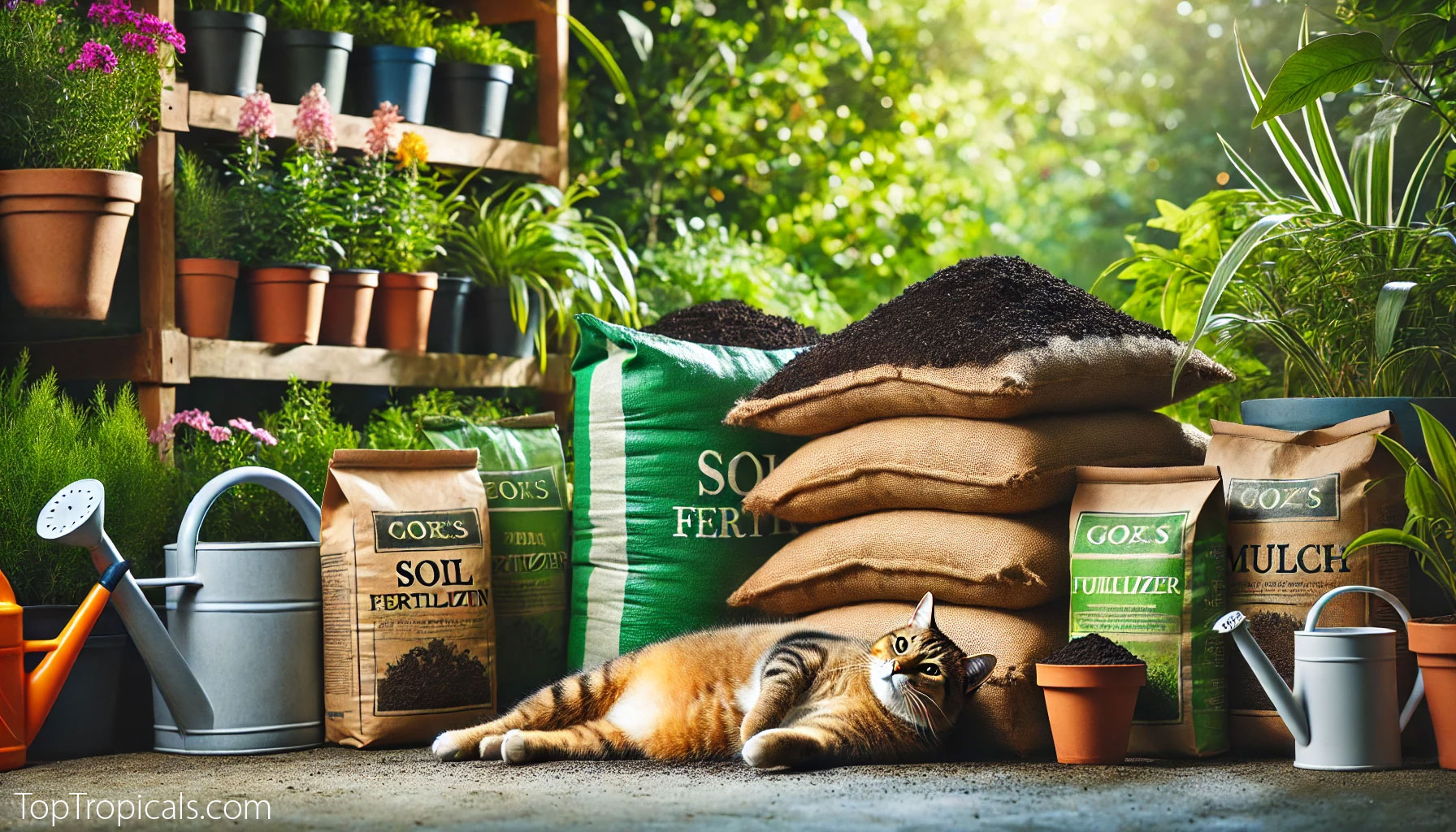 Tropical landscaping materials Tropical landscaping materials